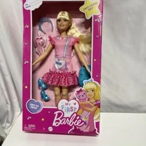 Barbie Doll for Preschoolers, Blonde Hair, My First Barbie Doll